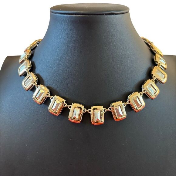 Stunning Christian Siriano Elegant Black and Gold Necklace. - Picture 4 of 6